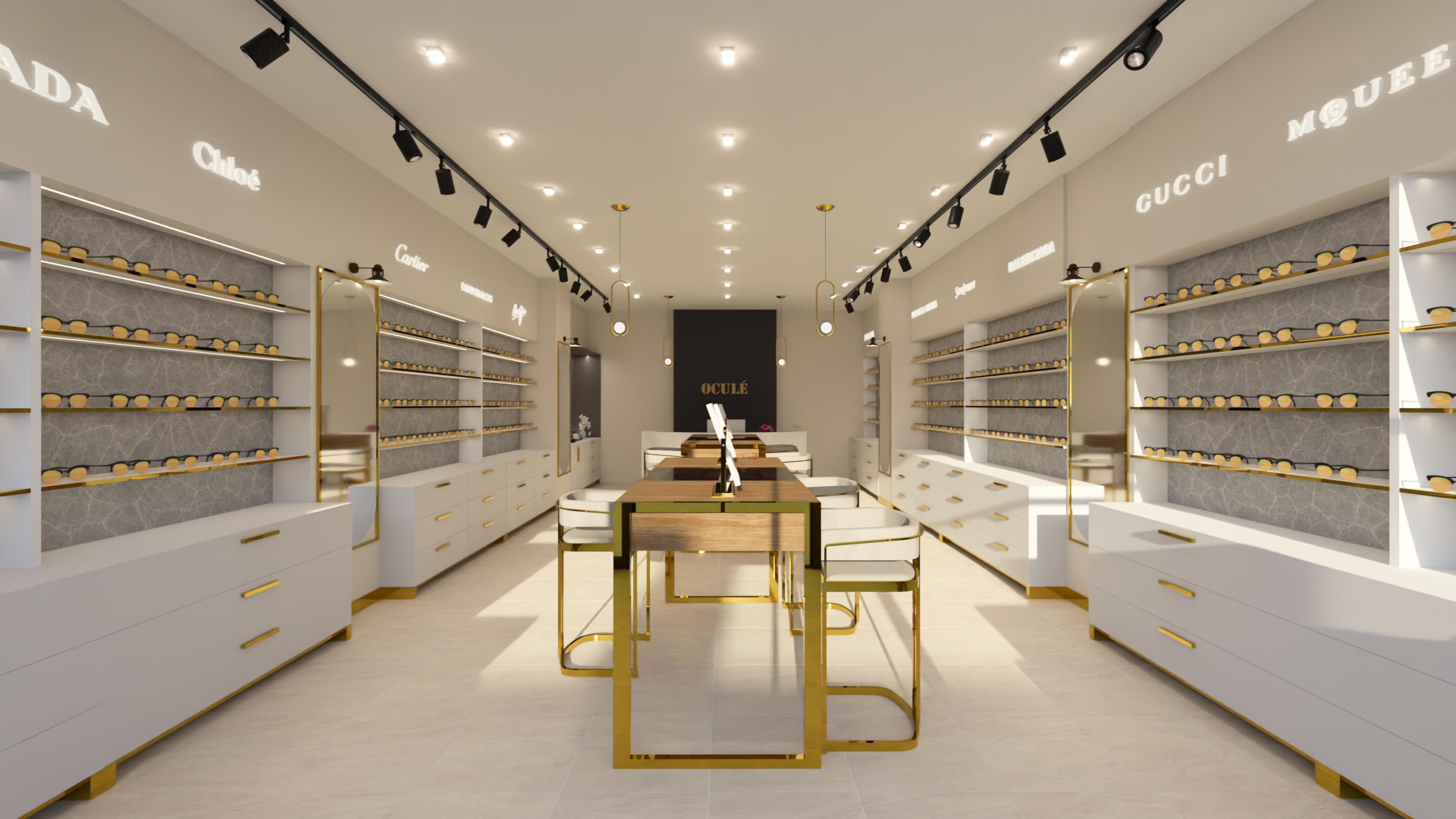 Kişiye Özel Optik Mağaza Tasarımı